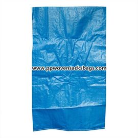 ประเทศจีน กระเป๋าจักสาน PP สีฟ้าทนทานสำหรับบรรจุภัณฑ์ / ถุงโพลีโพรพิลีนอุตสาหกรรม ผู้ผลิต