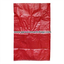 ประเทศจีน ถุง PP สีแดงที่กำหนดเอง / กระสอบกระดาษ PP ขนาด 25 กก. สำหรับบรรจุเม็ดพลาสติก / อาหาร / สารเคมี ผู้ผลิต
