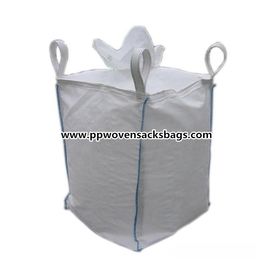 ประเทศจีน OEM Tubular Big FIBC กระเป๋าขนาดใหญ่ / ถุงจัมโบ้ทอ Polypropylene ขาวขายส่ง ผู้ผลิต