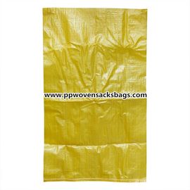 ประเทศจีน Anti-slip Yellow Polypropylene Virgin PP กระเป๋าจักสานกระเป๋าสำหรับบรรจุปูนซีเมนต์ถ่านหินมอลต์ ผู้ผลิต
